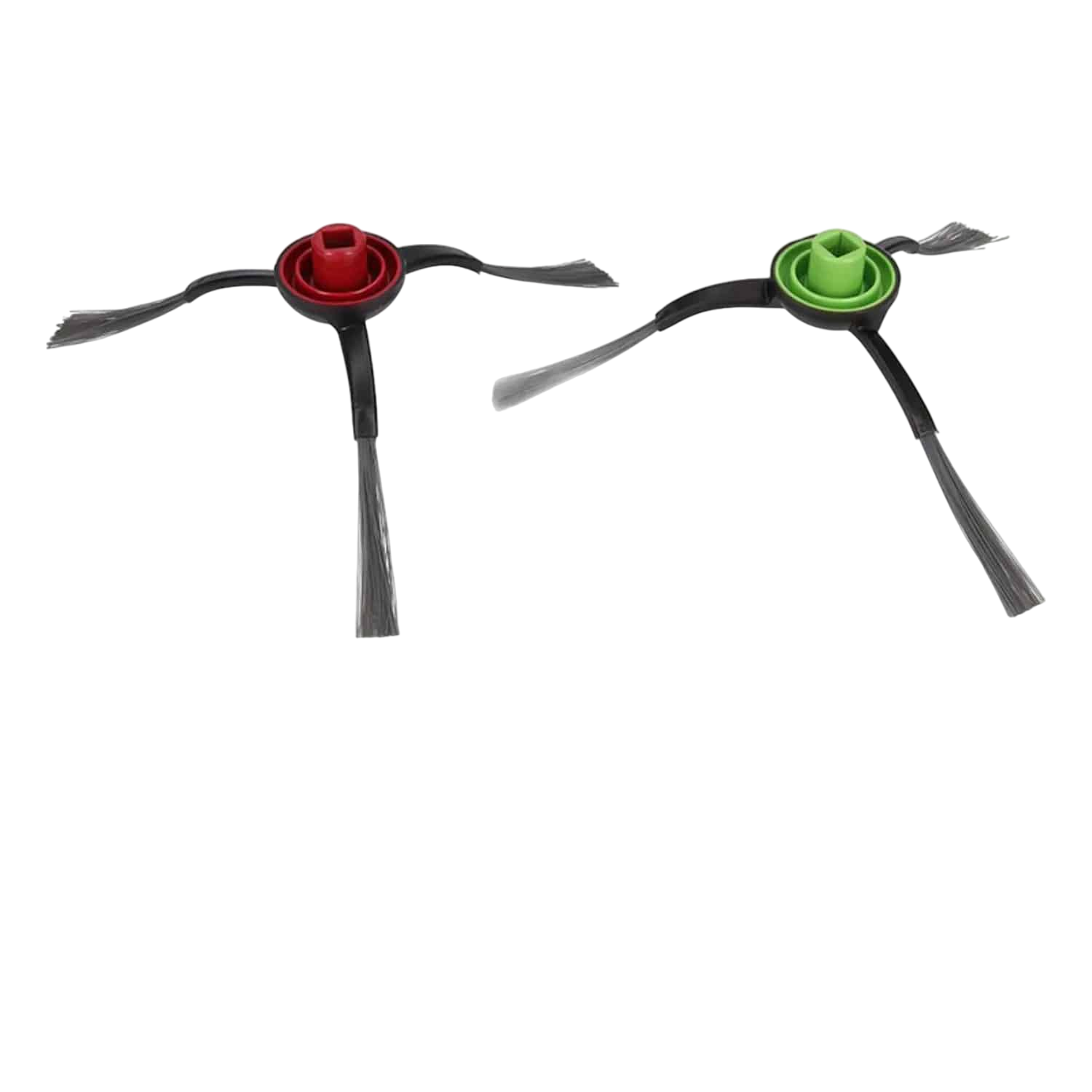 צמד מברשות צד שחורות לשואב רובוטי X1 OMNI / T9