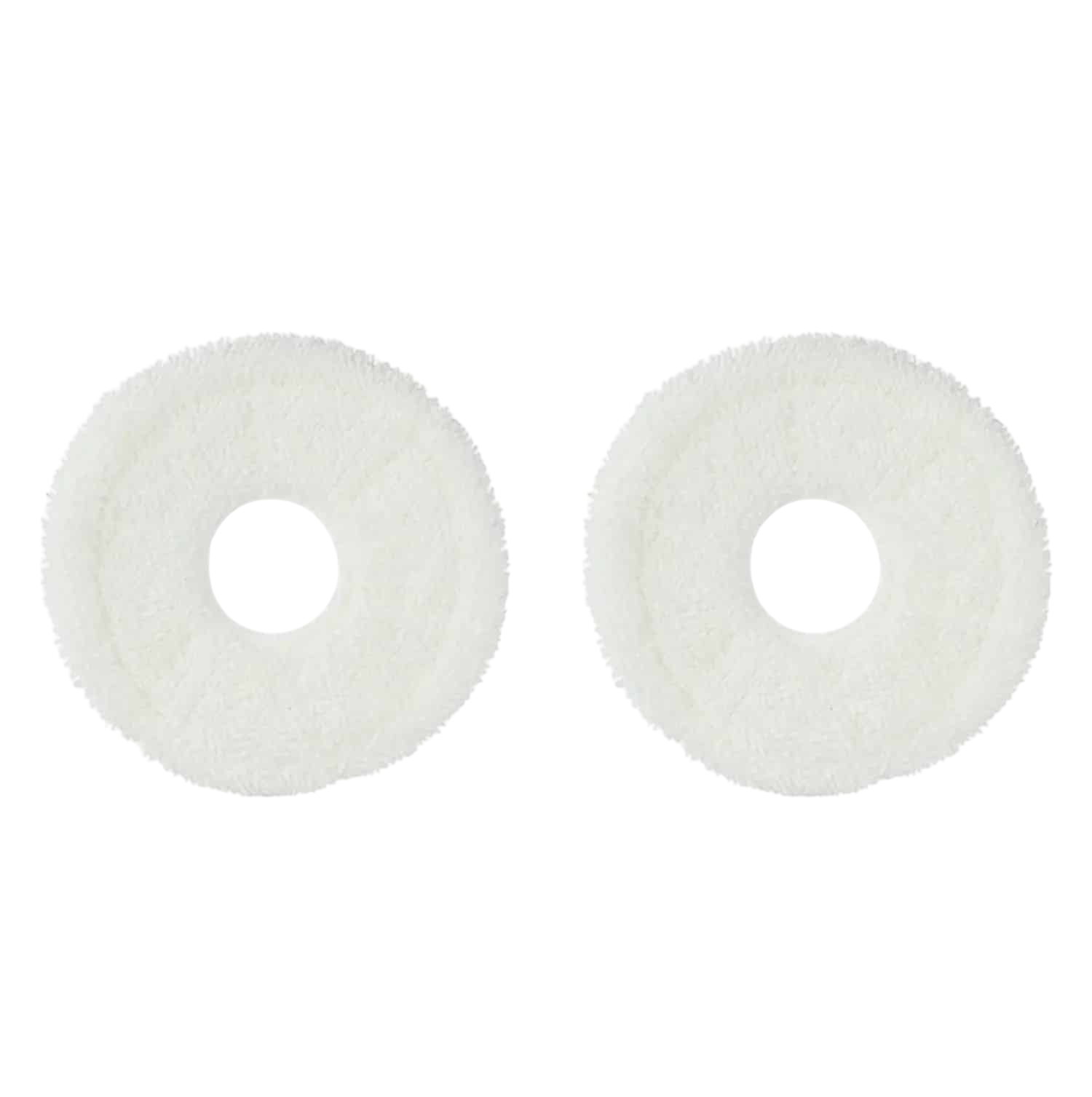 זוג סמרטוטים לבנים לשואבי