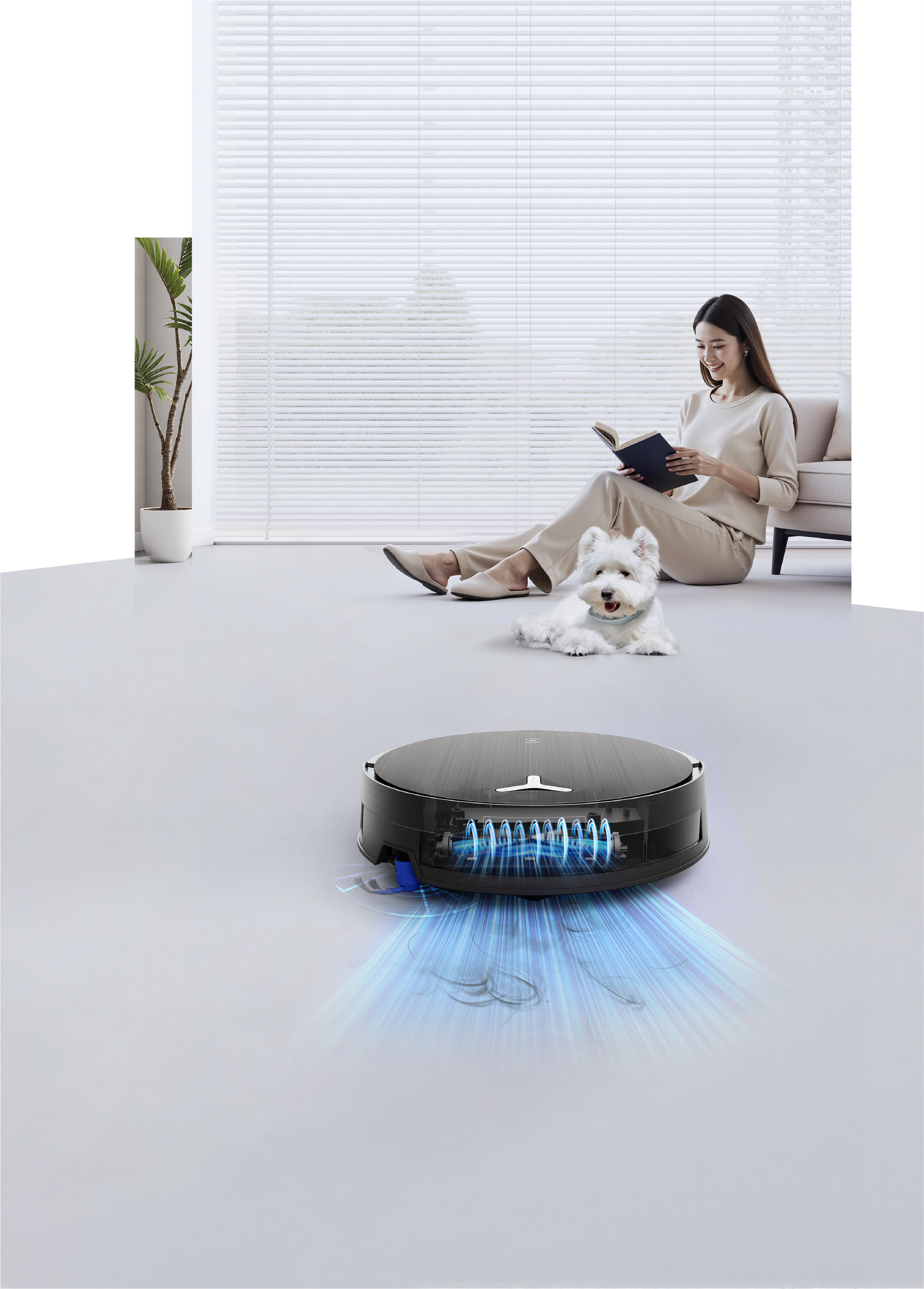 שואב רובוטי ECOVACS DEEBOT X11 OmniCyclone