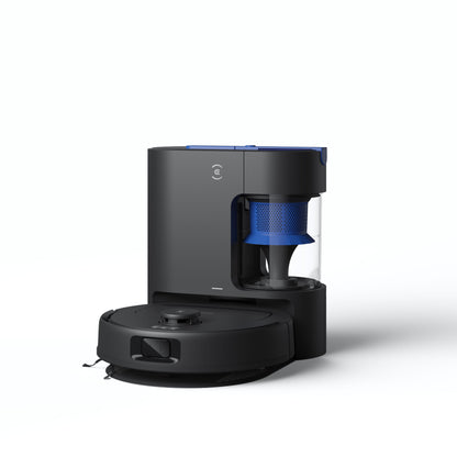 שואב שוטף רובוטי+תחנת עגינה ECOVACS DEEBOT N20E שחור