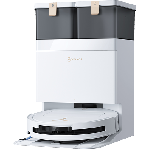 שואב רובוטי  T50S Pro Omni  ECOVACS לבן