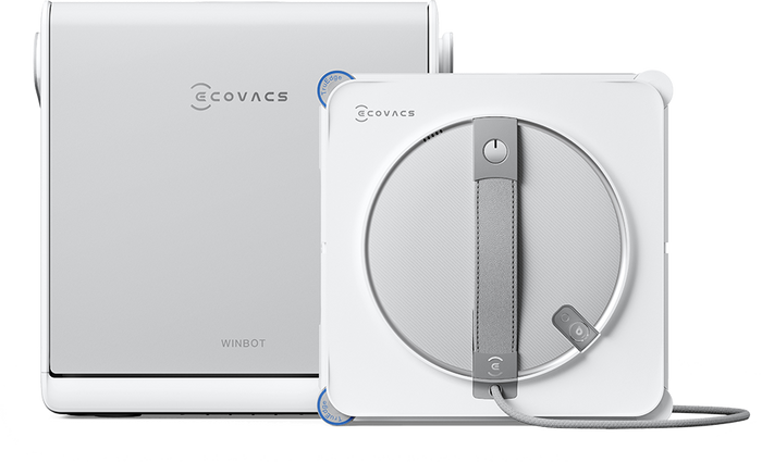 מנקה חלונות רובוטי ECOVACS W2S OMNI עם תחנה ניידת