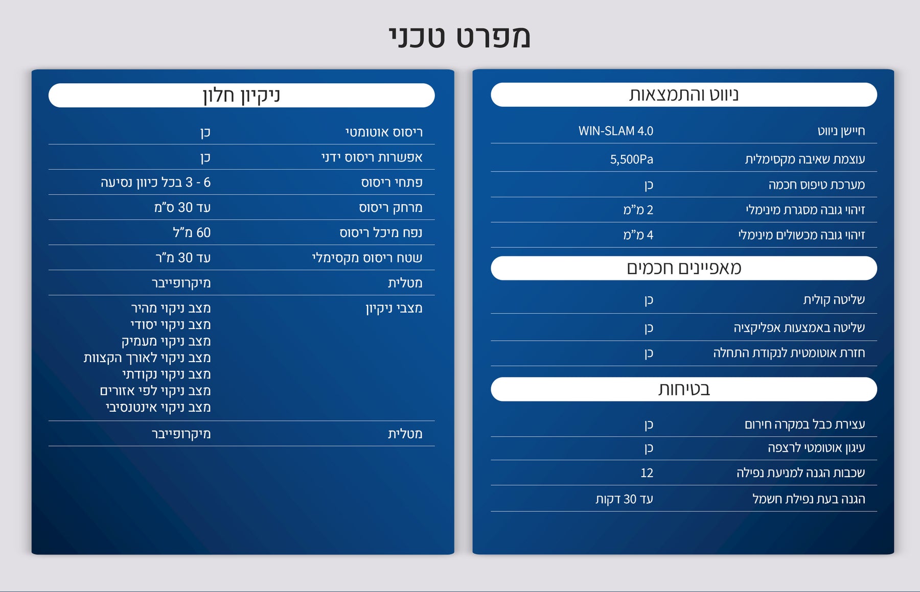 מנקה חלונות ECOVACS WINBOT W2 PRO